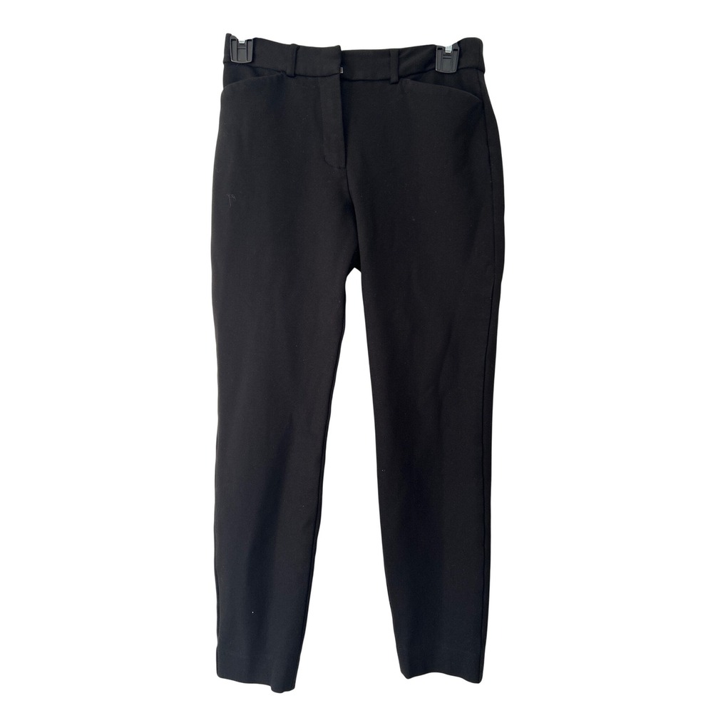 Express Black High Rise Skinny Stretch Ankle Dress Pants Size 2S/2C Ponte